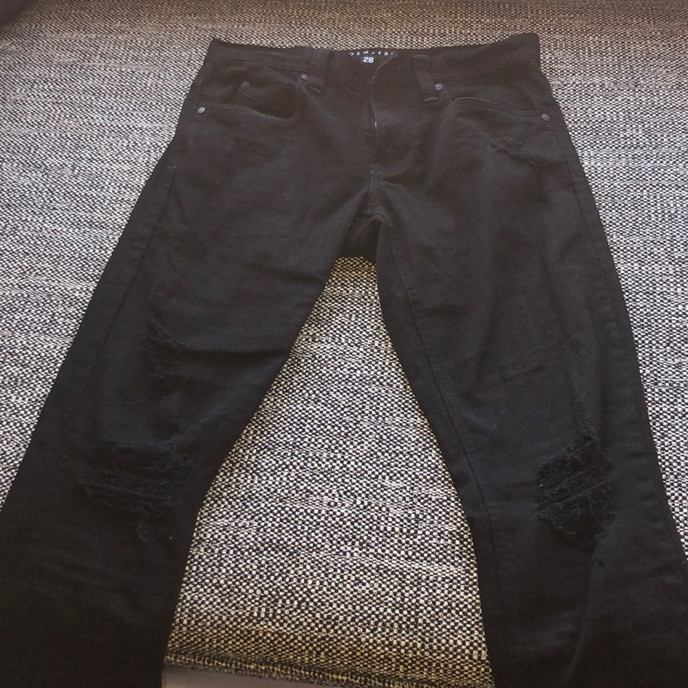 Brand new ripped black skinny jeans
